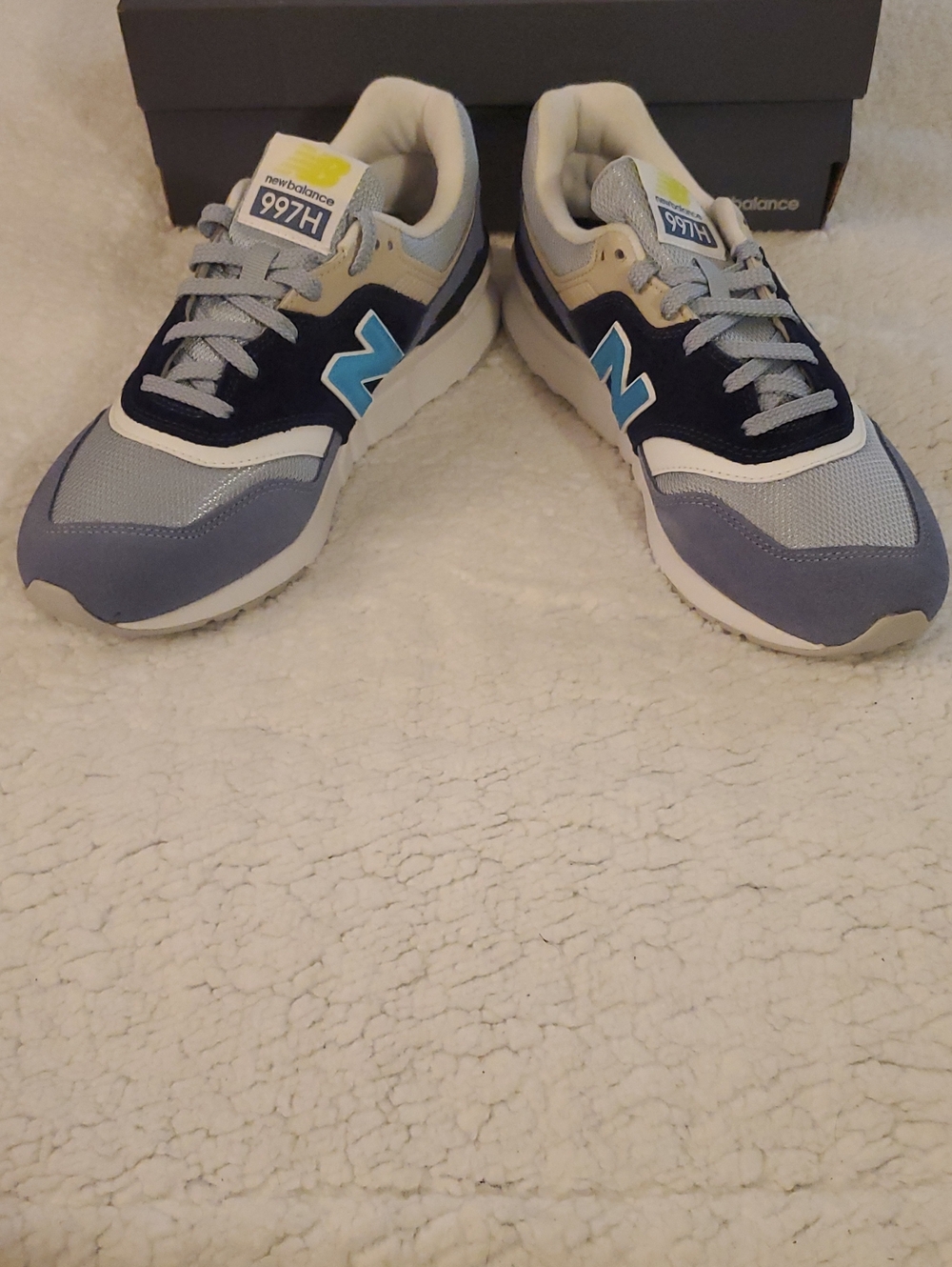 NWB-New Balance Women's 997H-SZ 8.5-Navy & Blue-Grey Colorway
